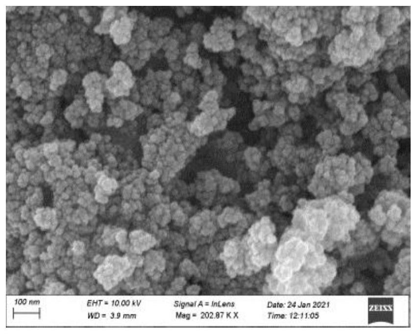 Method for extracting and determining chlorogenic acid in fruit juice by using novel magnetic imprinting material