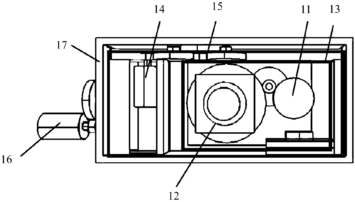 A camera control device, a panoramic shooting method, and a mobile terminal