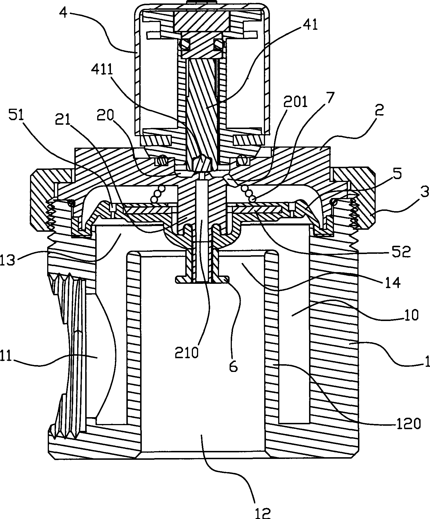 Electromagnetic pilot-operated diaphragm valve