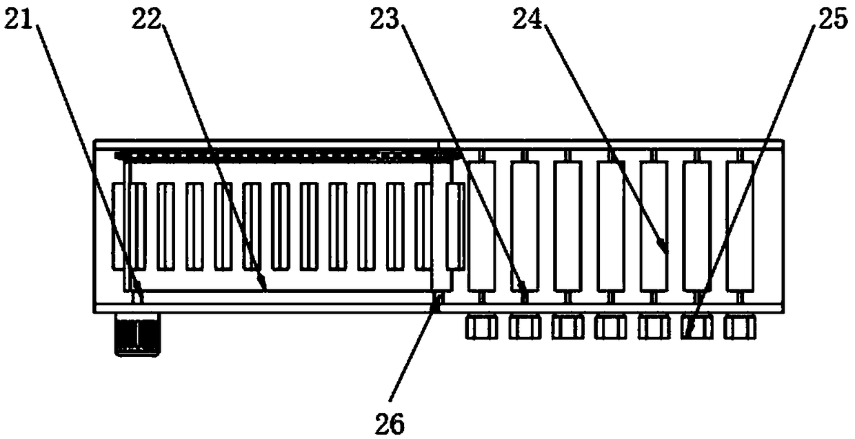 Cleaning and separating device for pigskin as raw material for manufacturing collagen