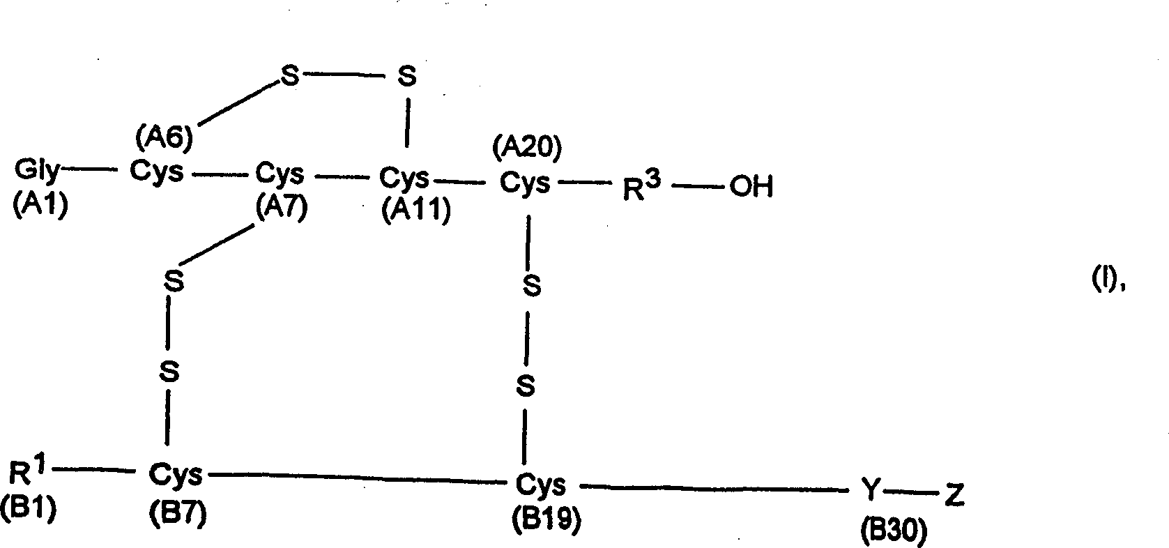 Process for obtaining insulin and insulin derivatives having correctly bonded crystine bridges