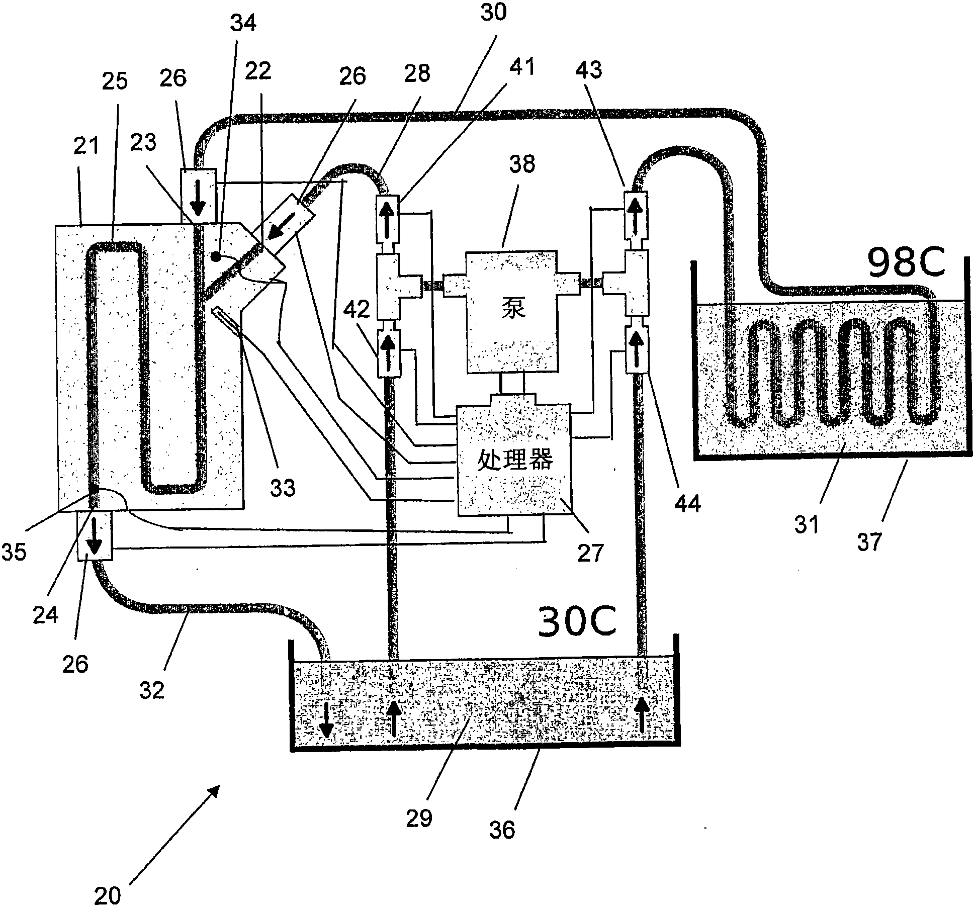 Thermal control system and method for chemical and biochemical reactions