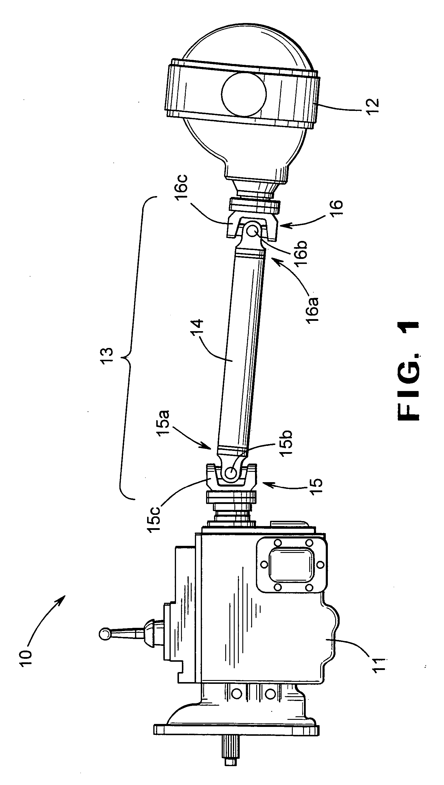 Driveshaft assembly and method of manufacturing same