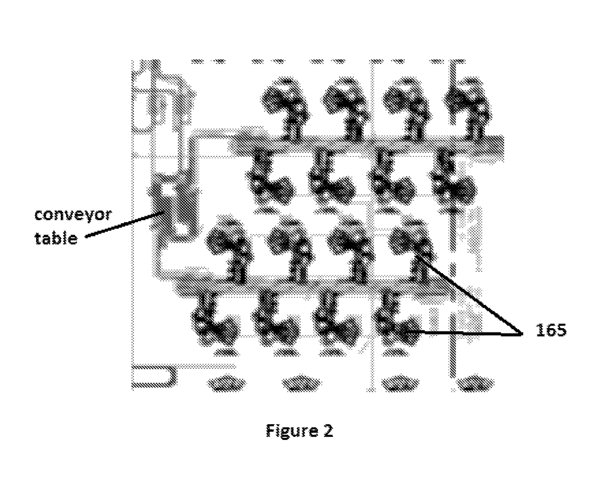 System and method for distributing vials to downstream locations in an automated pharmacy