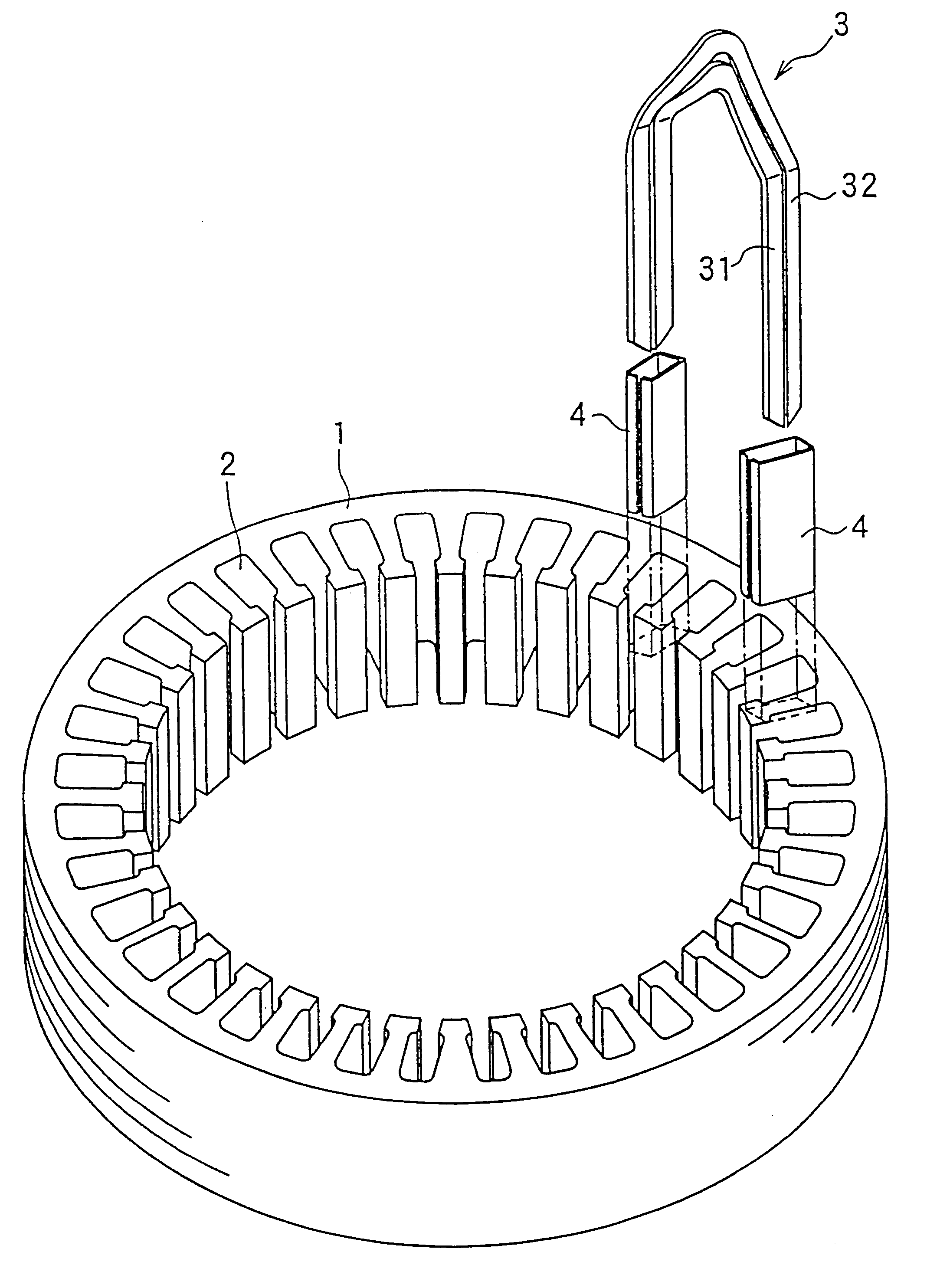 Method and apparatus for manufacturing AC-generator's stator for vehicle