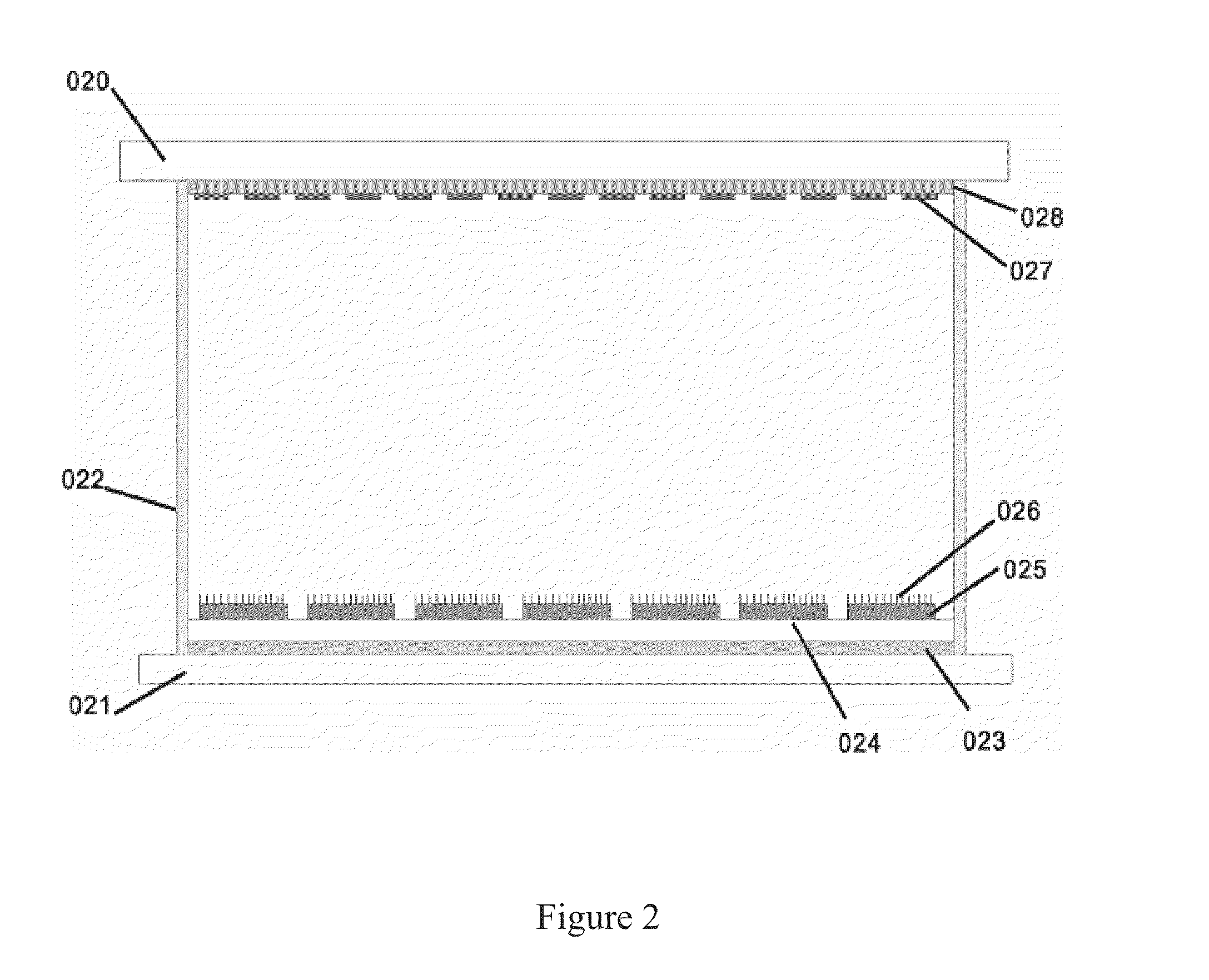 Triode-structured field emission display with anode and gate on the same substrate