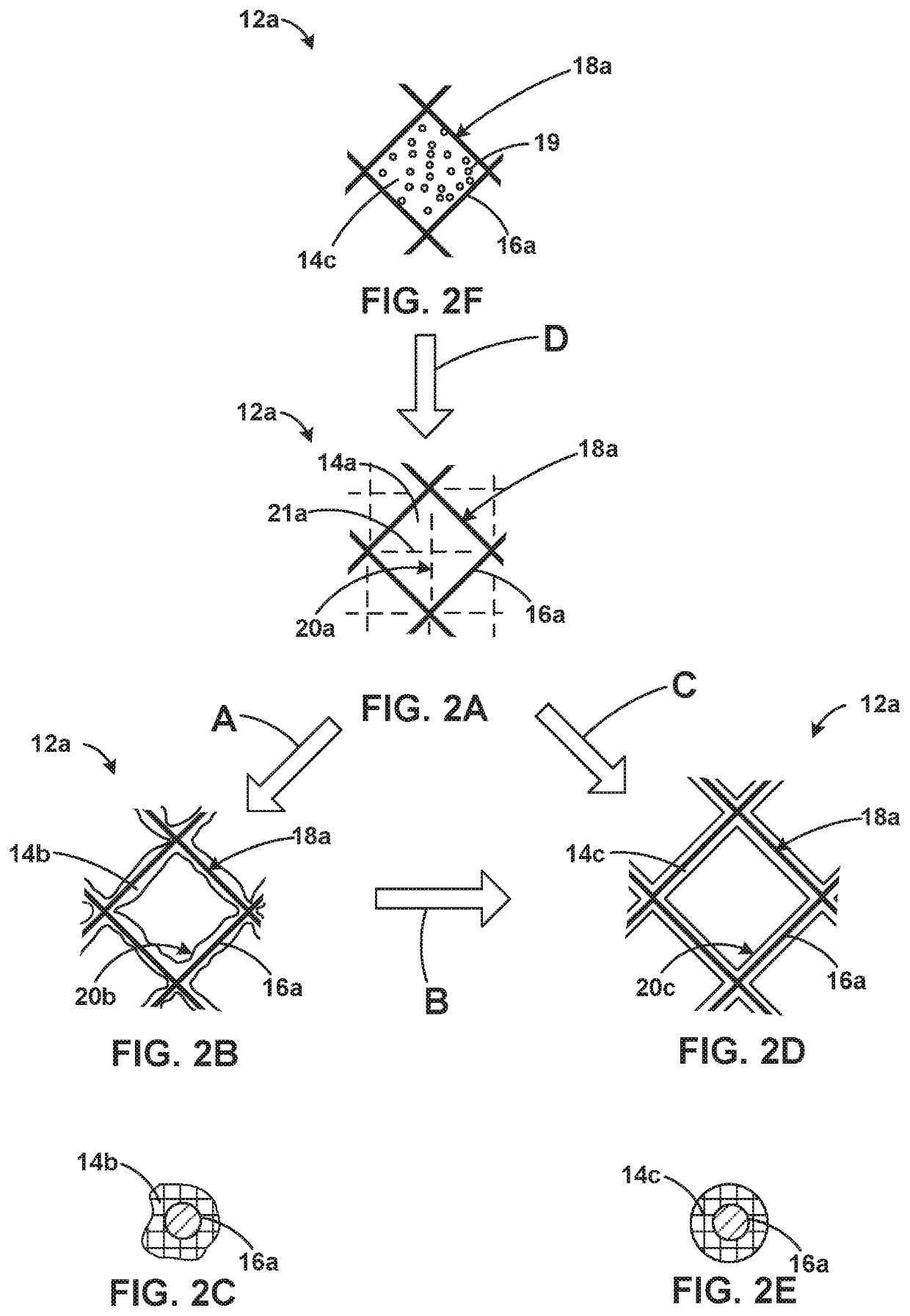 Tissue-coated articles