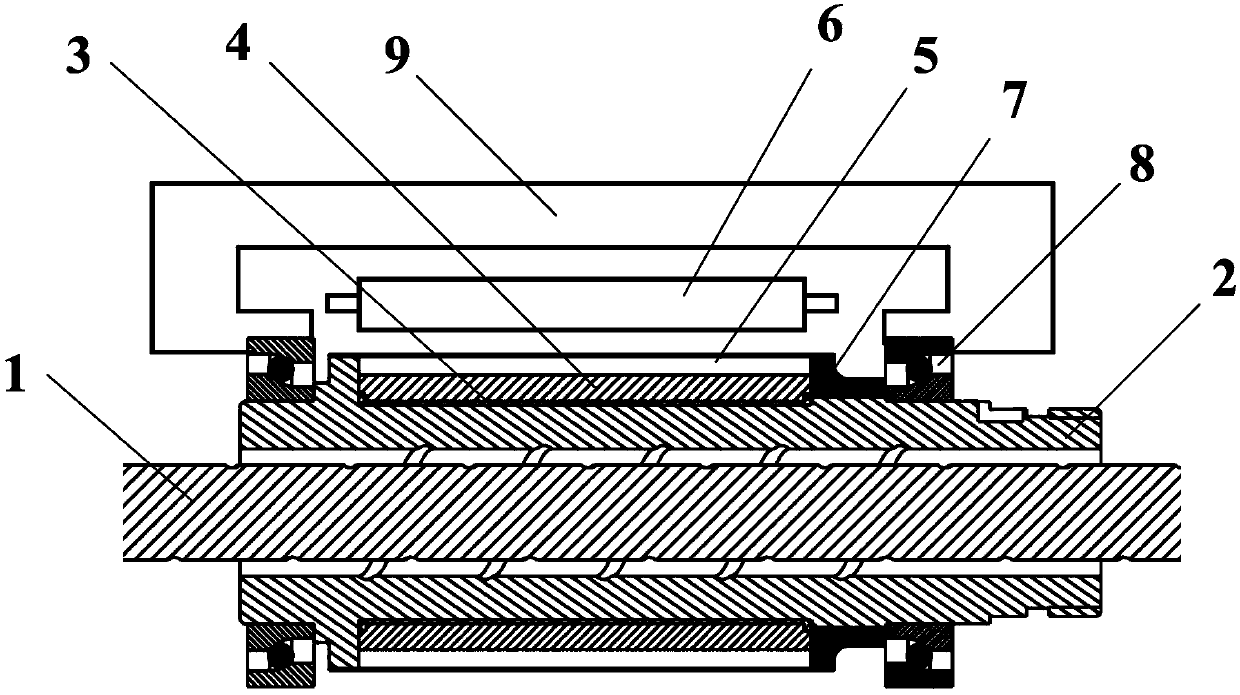 Manufacturing method of a screw motor rotor structure