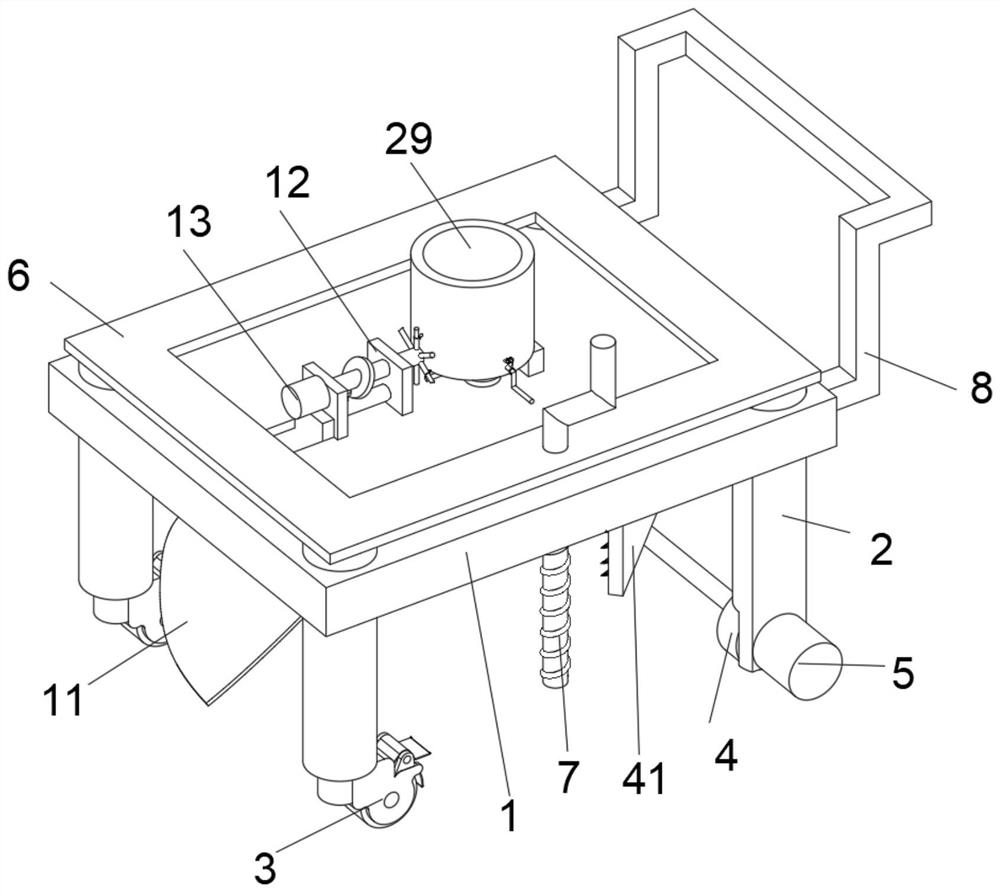 Ditching and seeding device for agriculture and forestry