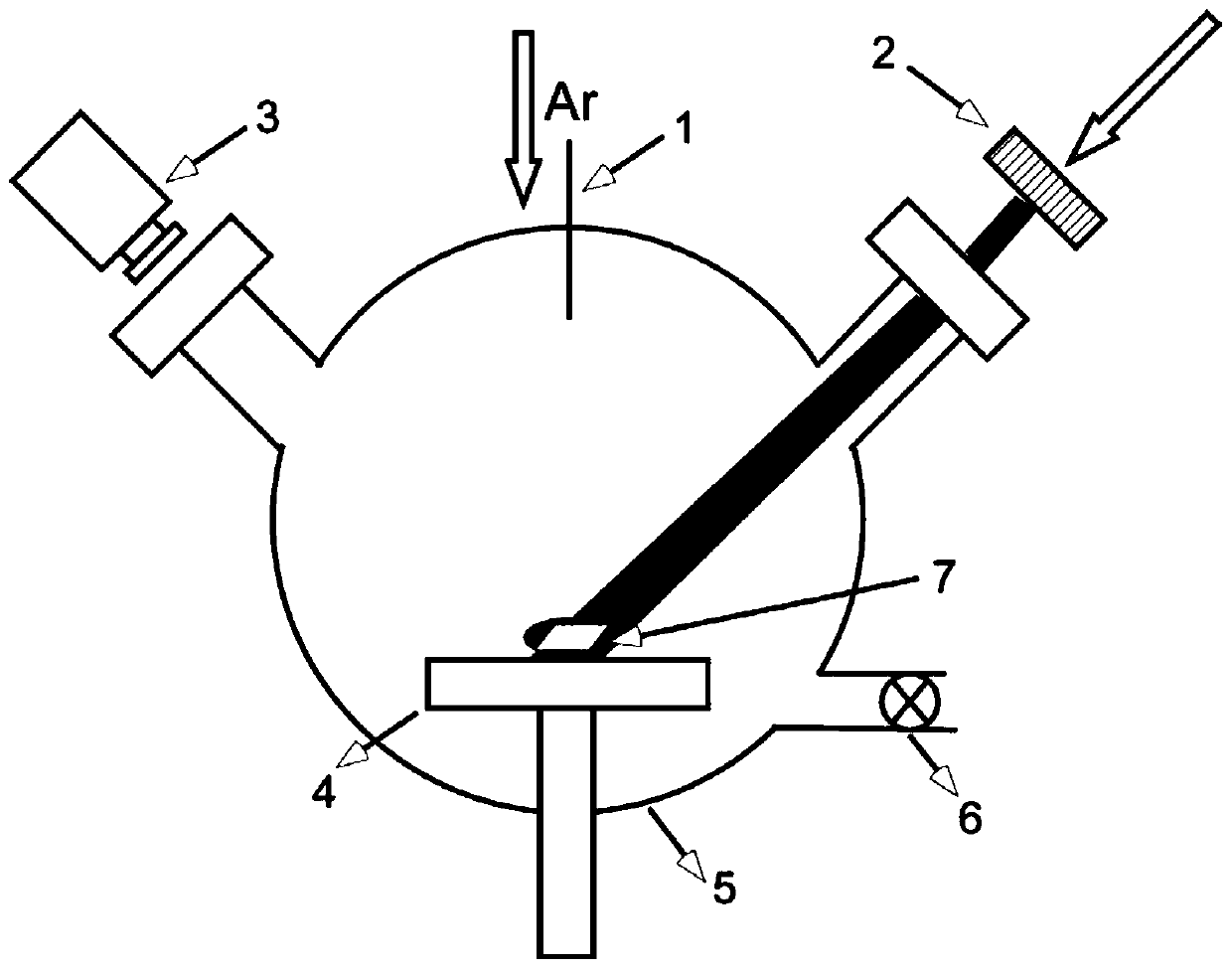 Method for preparing epitaxial graphene through laser heating