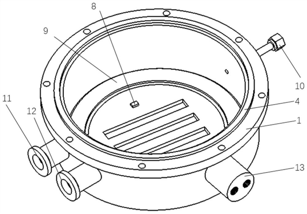 Human gamete rapid freezing and thawing visualization environment chamber maintained at normal pressure air atmosphere