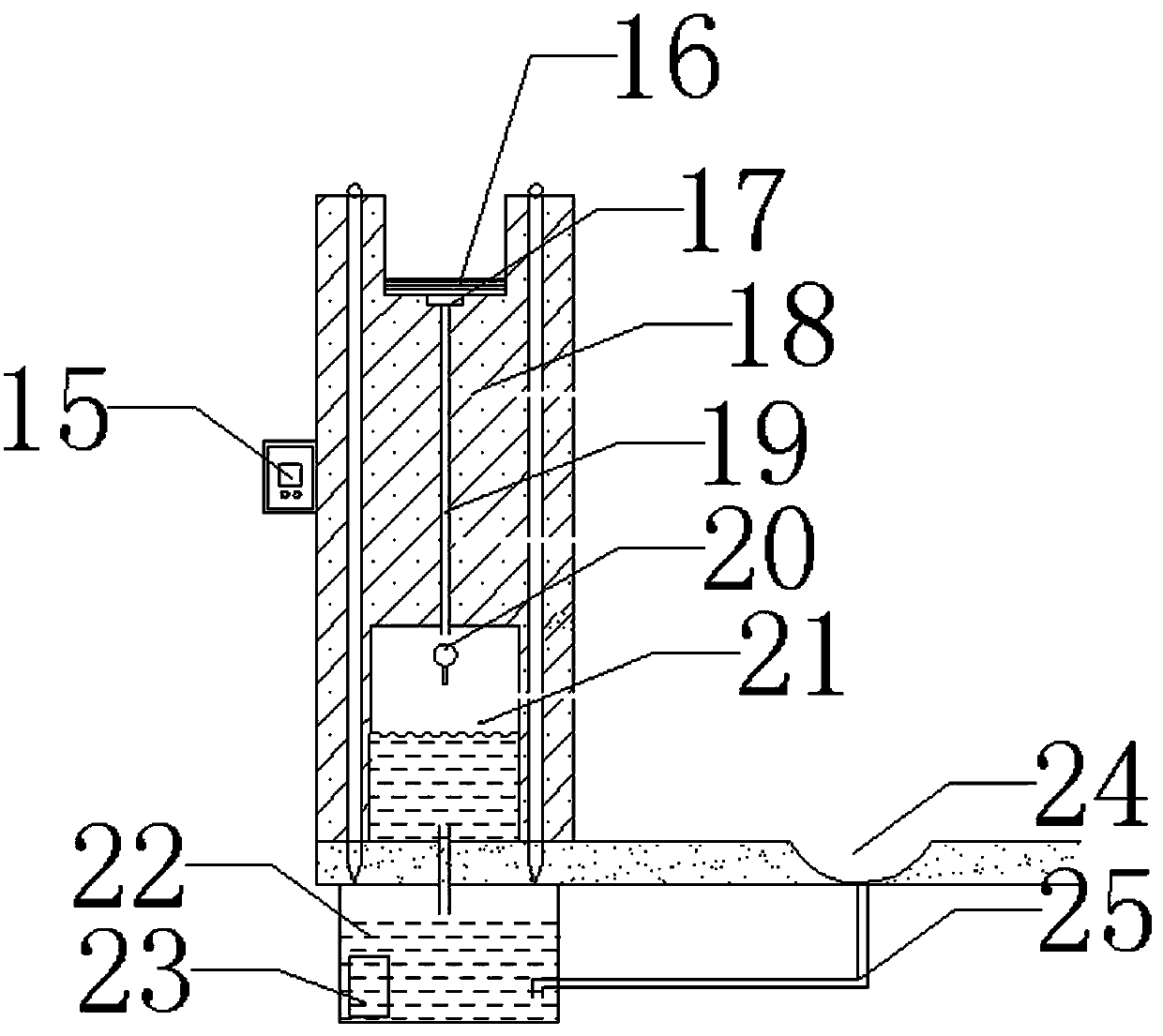 Integrated vegetation reconstruction and protection method for semi-rocky high slope