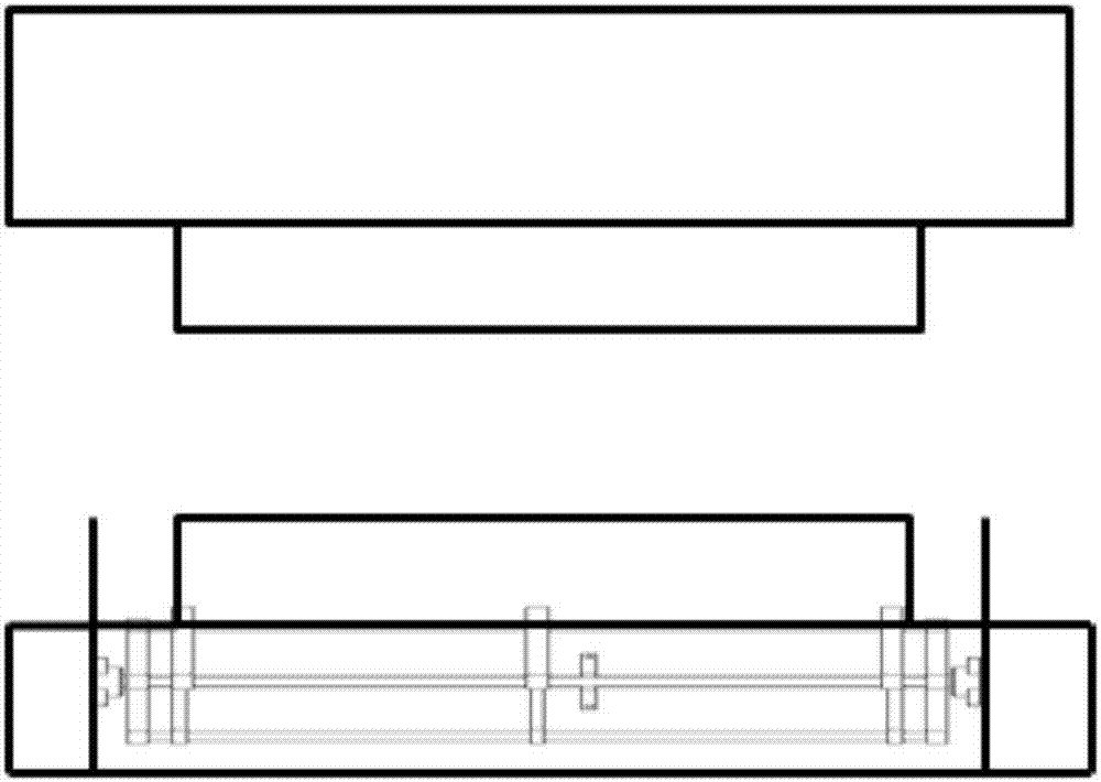 Oscillating overturning device for symmetrical parts of autobody