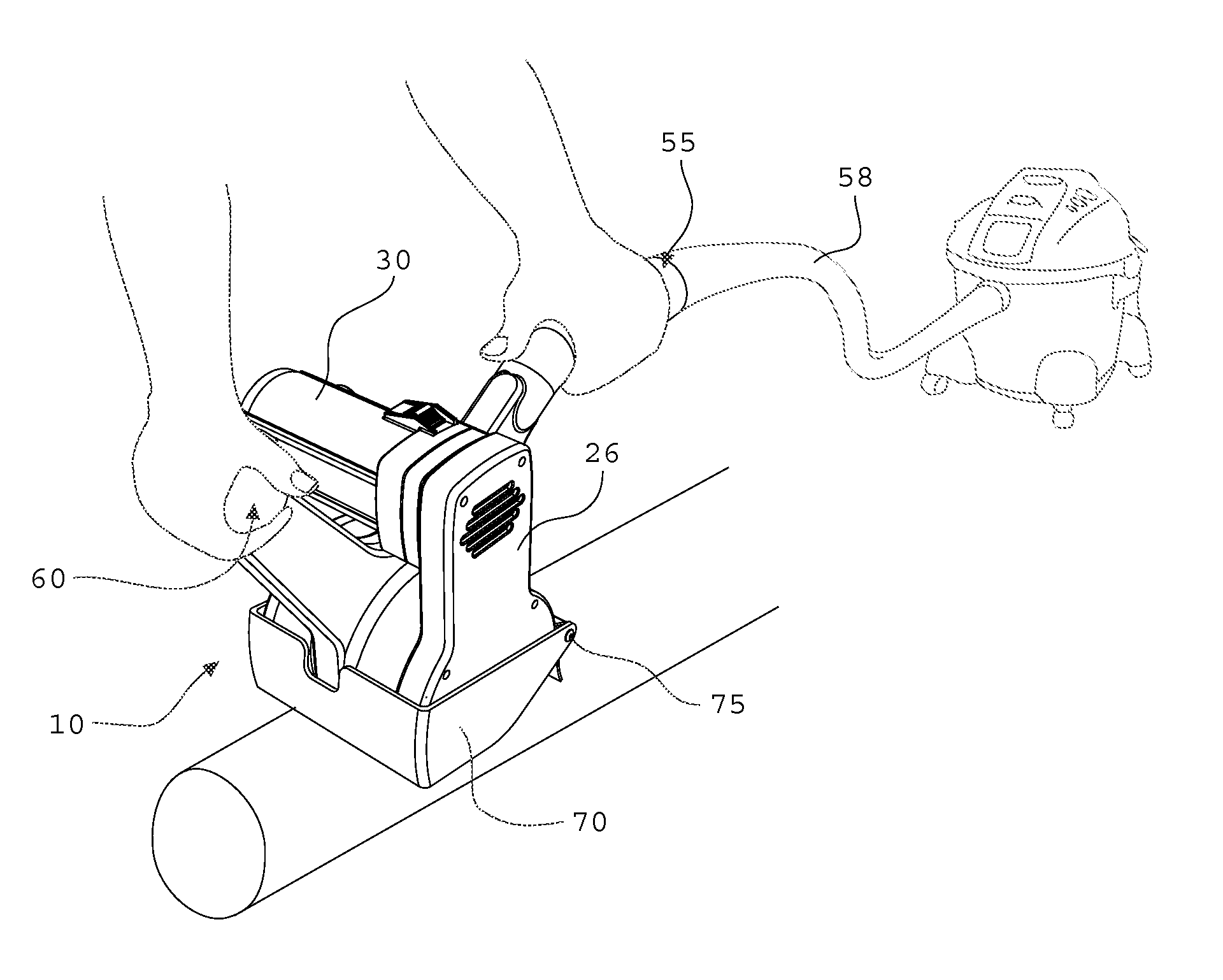 Surface preparation apparatus