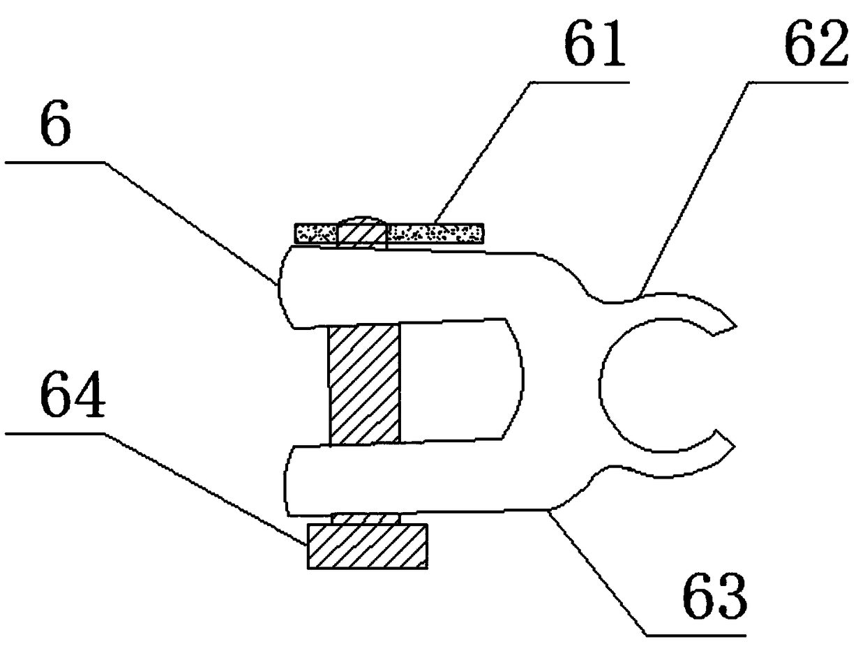 Trolley provided with towing hook and deceleration wheel and used conveniently and quickly