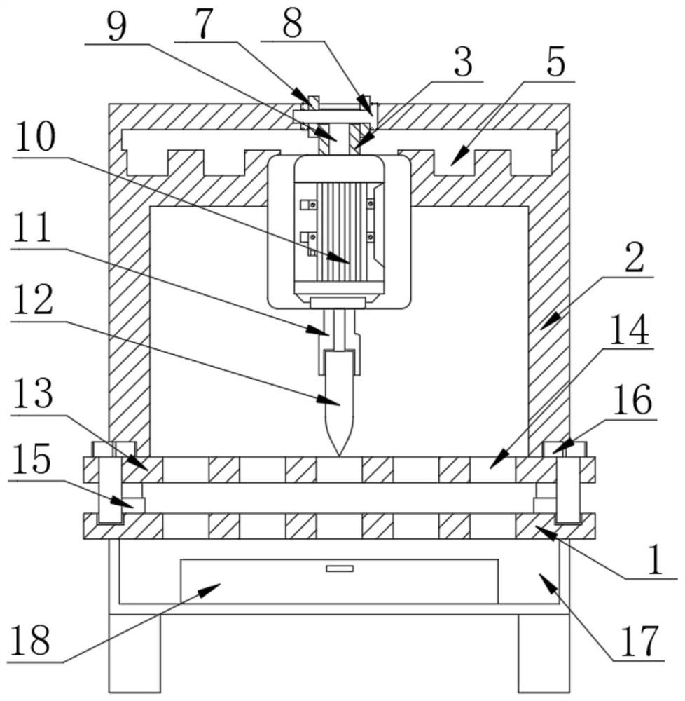 Electrical perforating device for electrical construction and using method