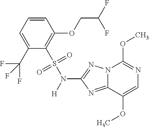 Synergistic weed control from applications of penoxsulam and benzobicyclon or clomazone and benzobicyclon