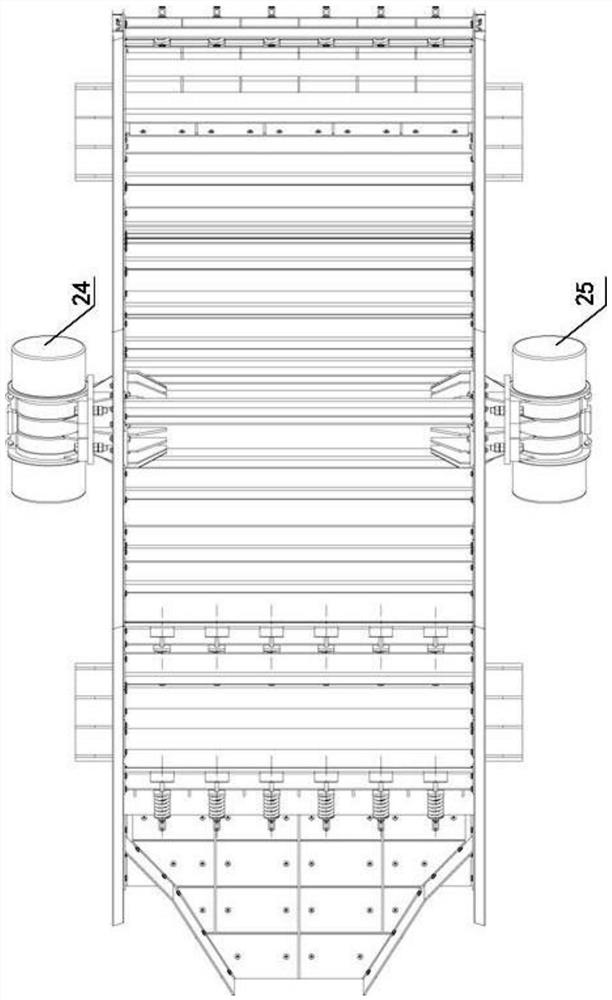 Asphalt mixture screening device