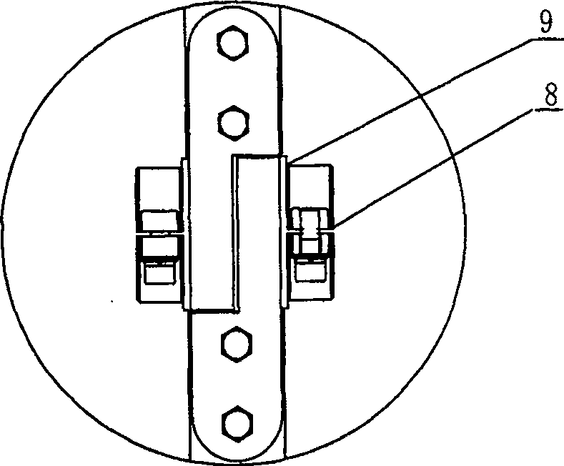 Butterfly-shaped turning lifting lamp row