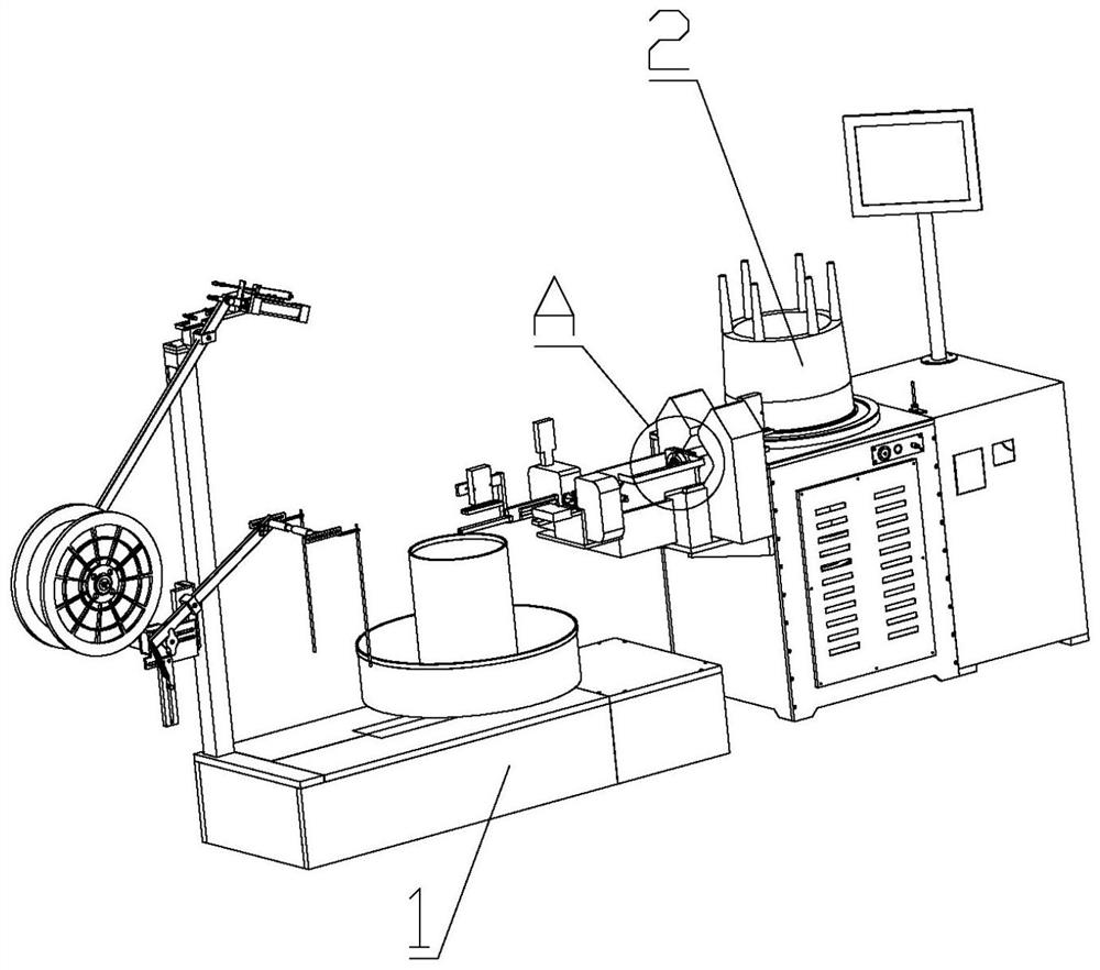 a wire drawing machine