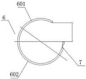 Separable support for control valve