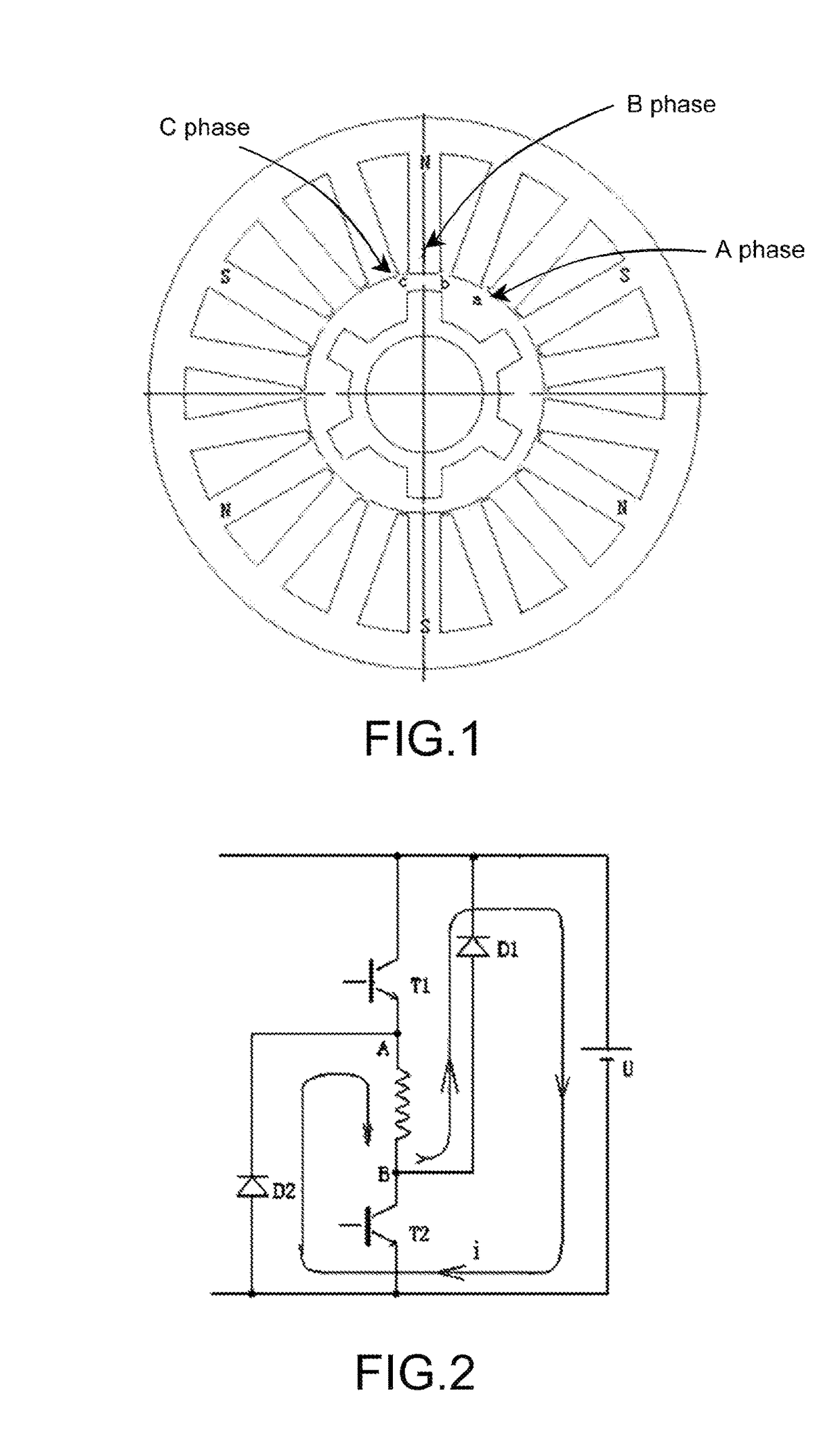 Flyback control mode-based controller and motor-controlling method thereof