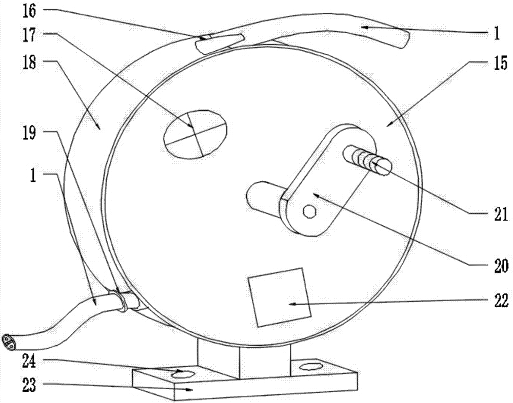 Super-oil-and-wear-resisting cable for electric cars