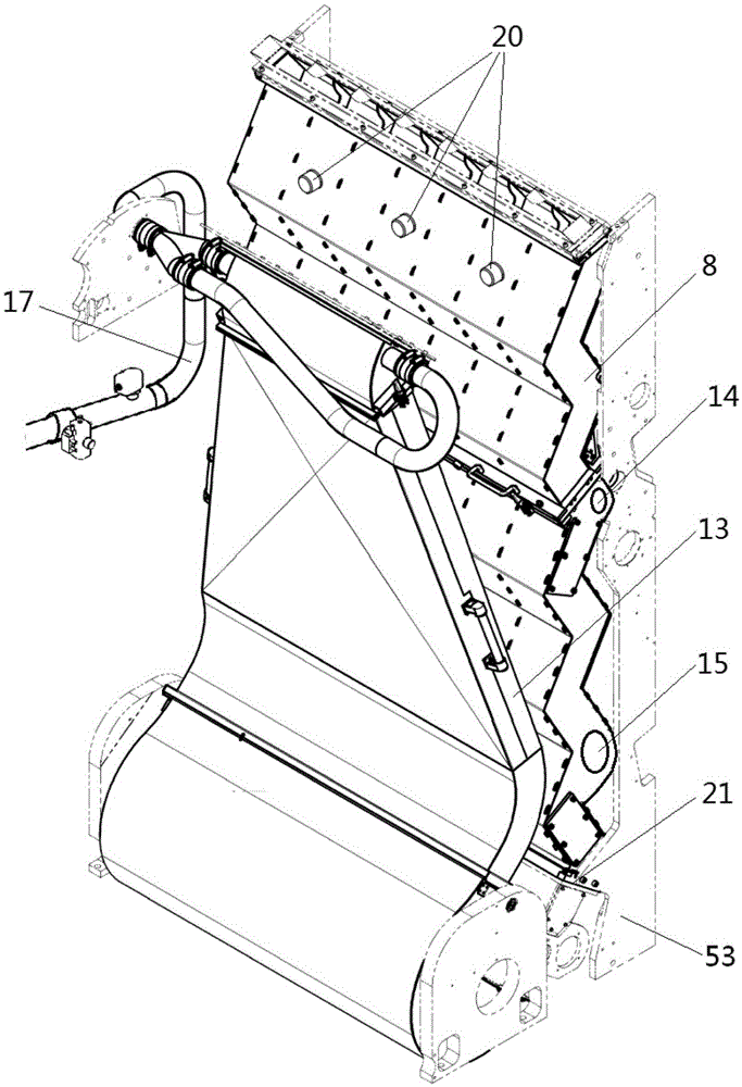 Sealed conveying device and flexible cut tobacco conveying device and method of feeding system of cigarette making machine