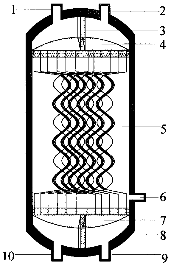 A kind of solar membrane distillation seawater desalination method