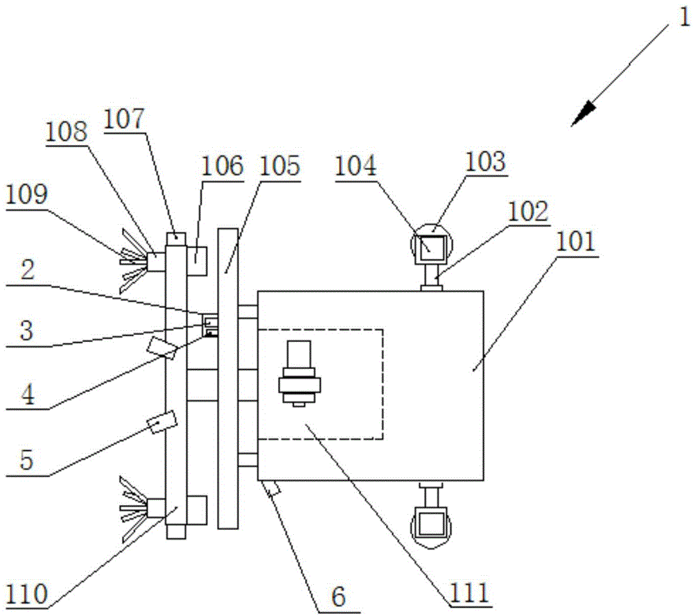 An intelligent underground pipeline digging device