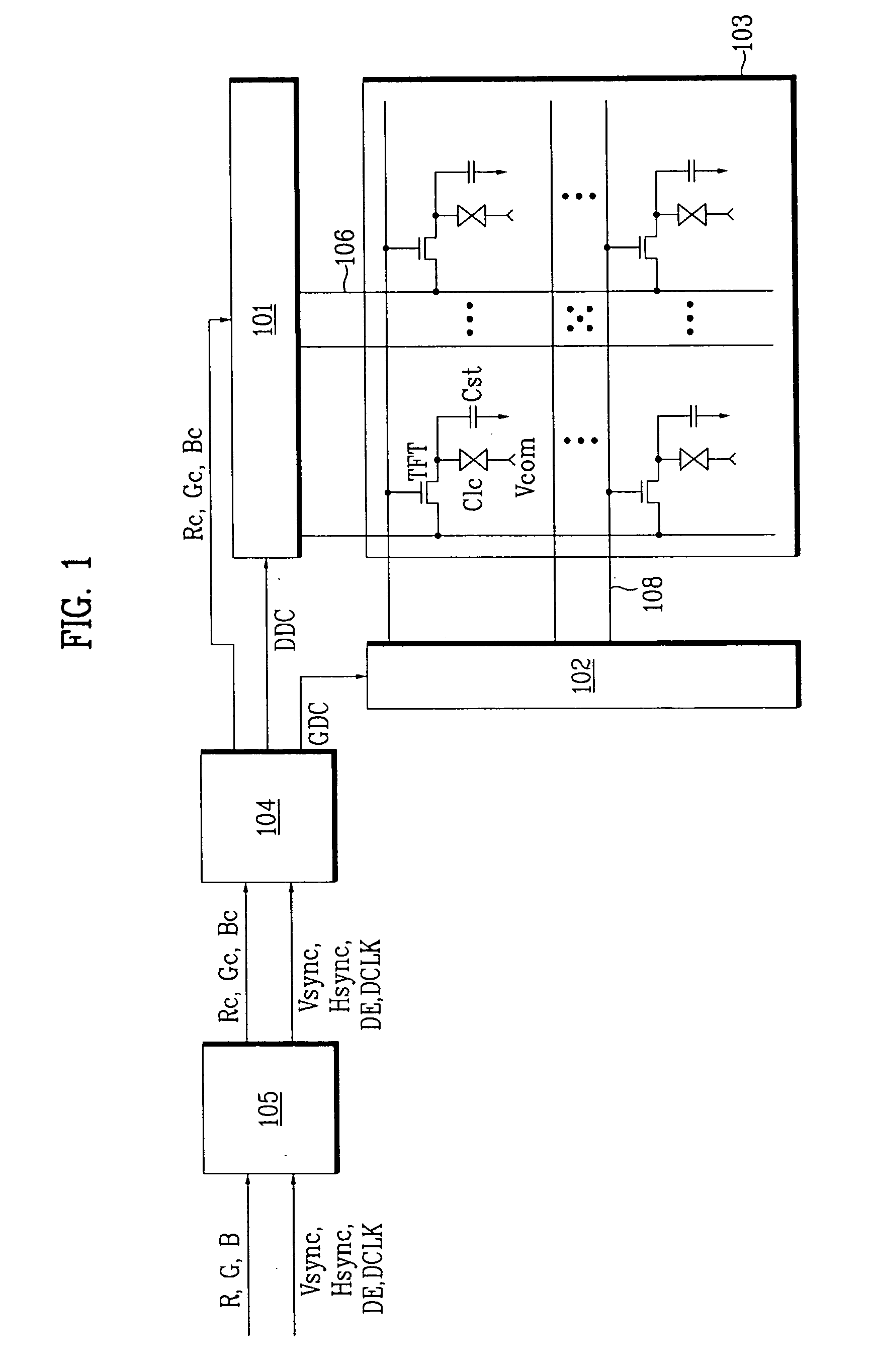 Video display device capable of compensating for display defects