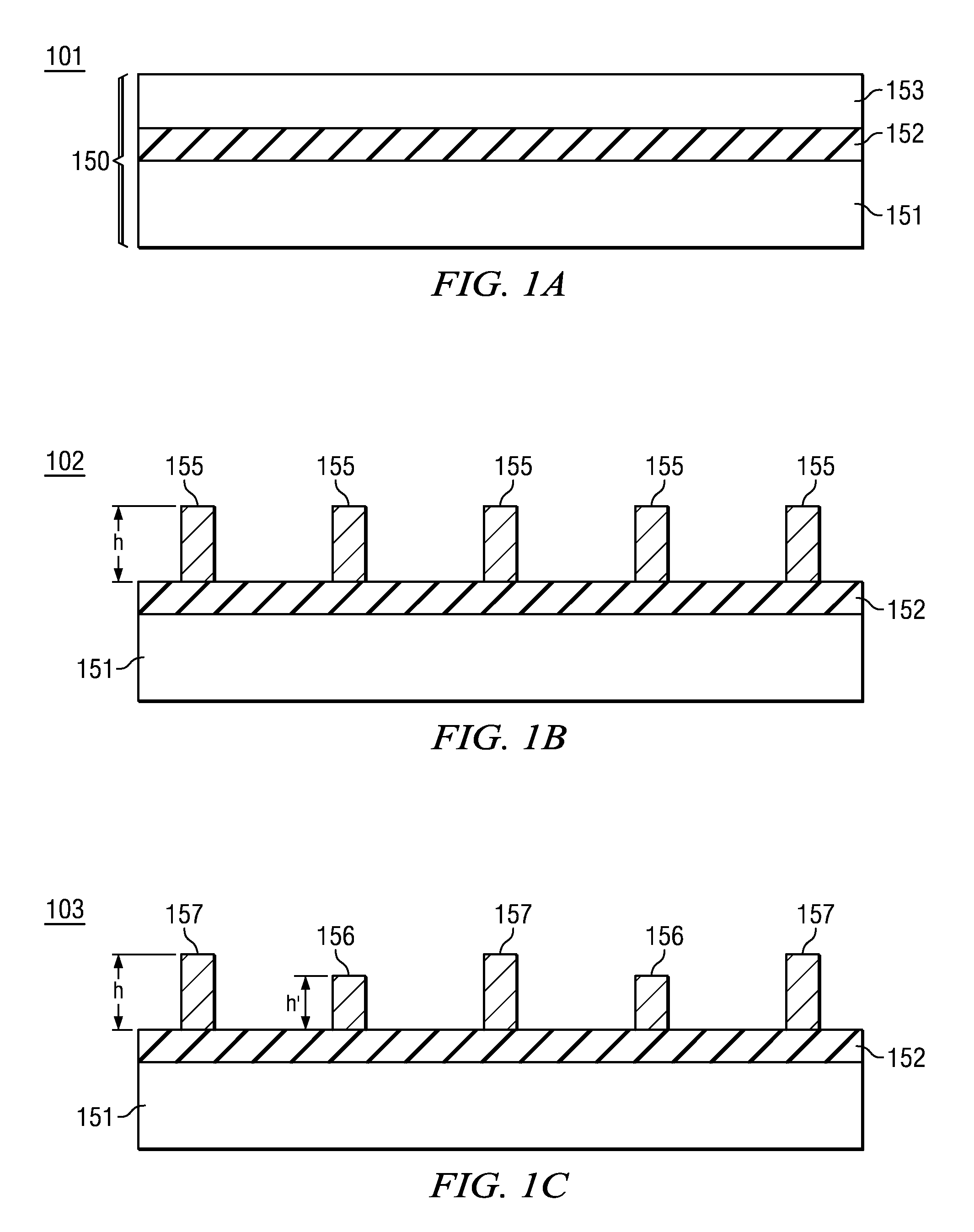 Process for forming integrated circuits with both split gate and common gate FinFET transistors
