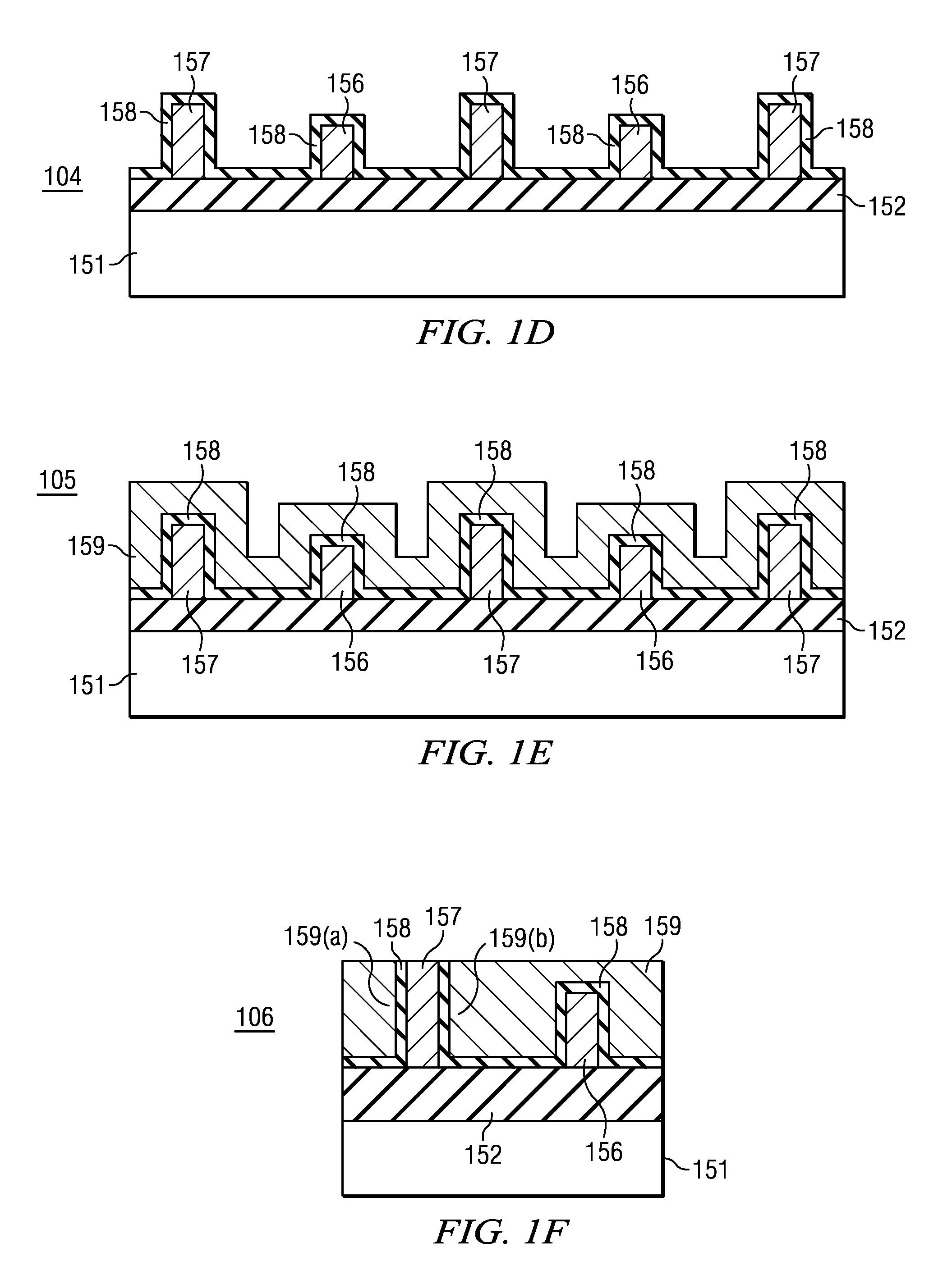 Process for forming integrated circuits with both split gate and common gate FinFET transistors