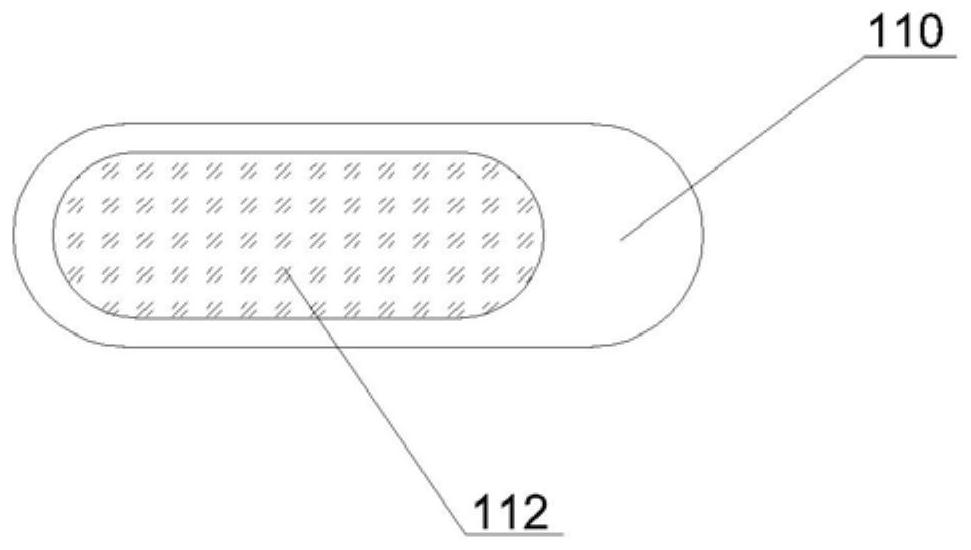 Touch key structure and electronic equipment