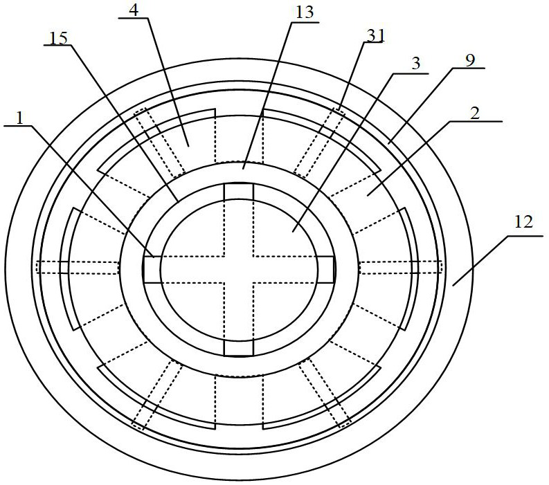 A bearingless permanent magnet sheet motor