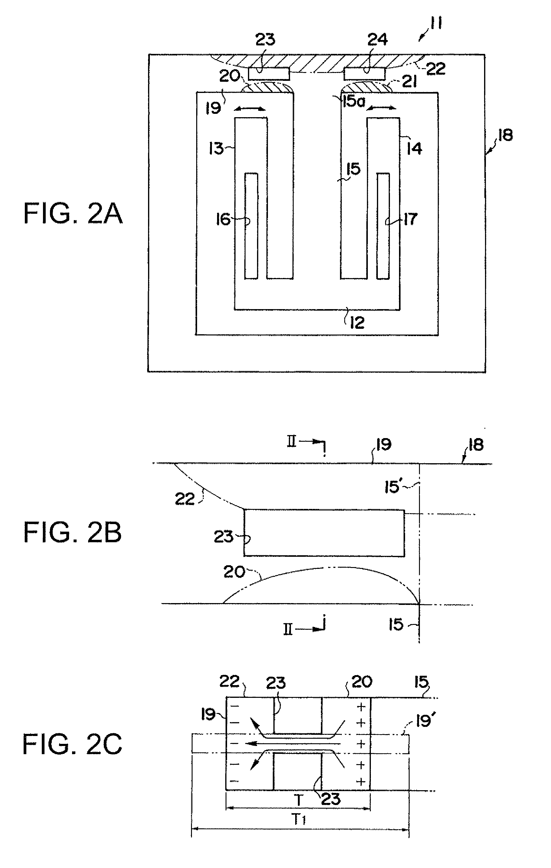 Flexural vibration element and electronic component