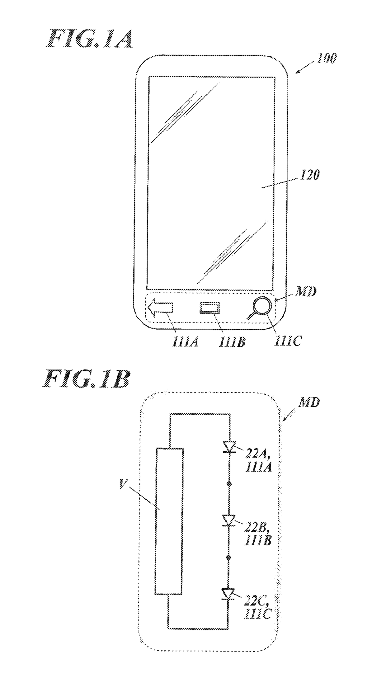 Organic electroluminescent module, smart device, and illumination apparatus