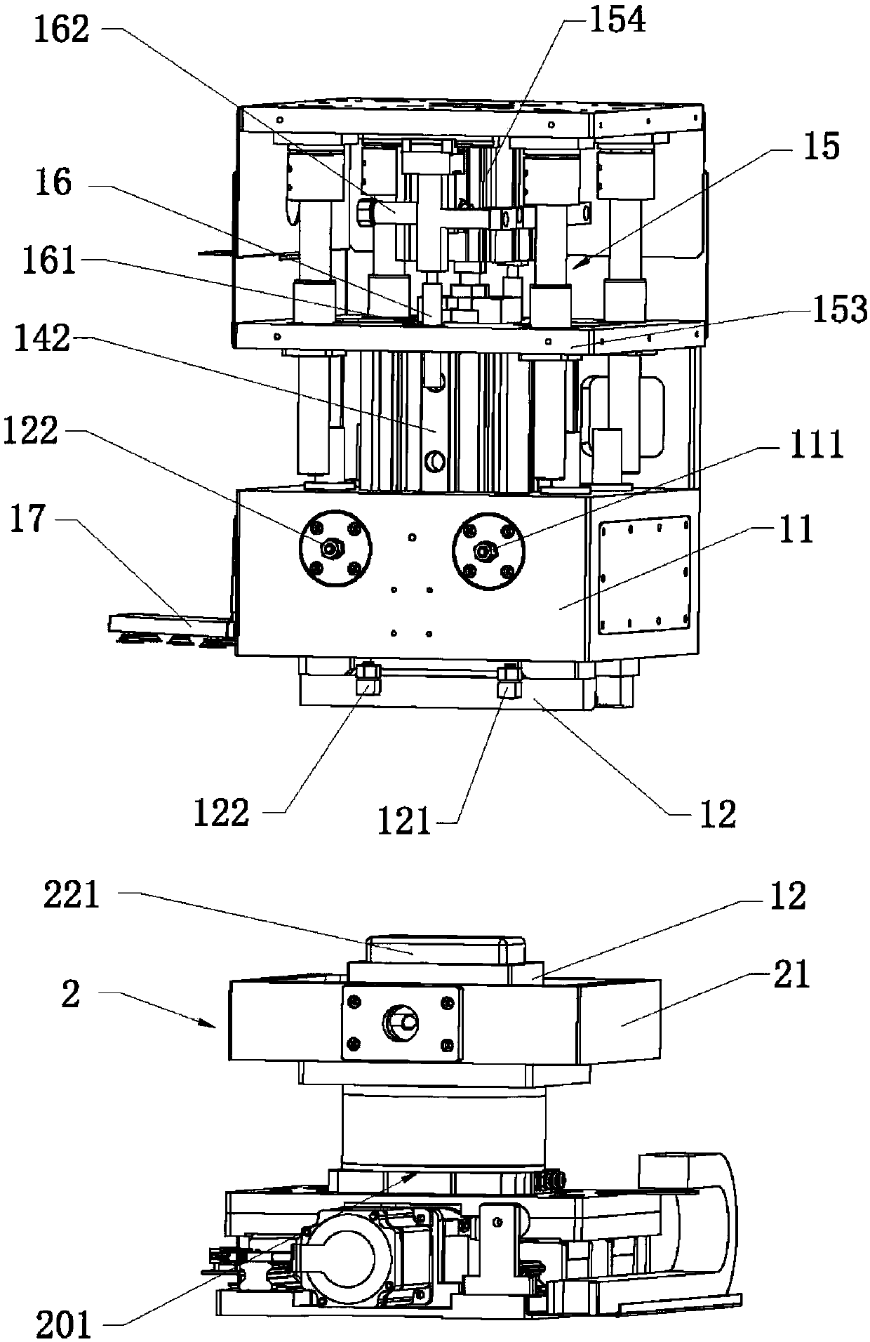 3D curved glass film pasting machine and film pasting method