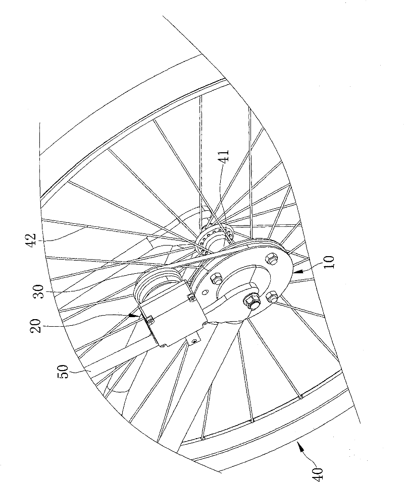 Electricity generating device for bicycle