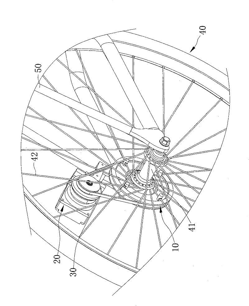 Electricity generating device for bicycle