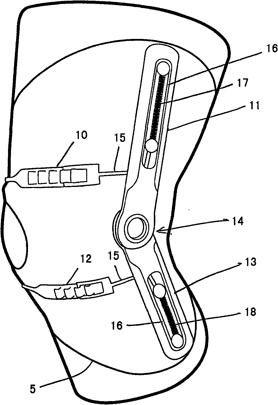 Knee-joint orthosis