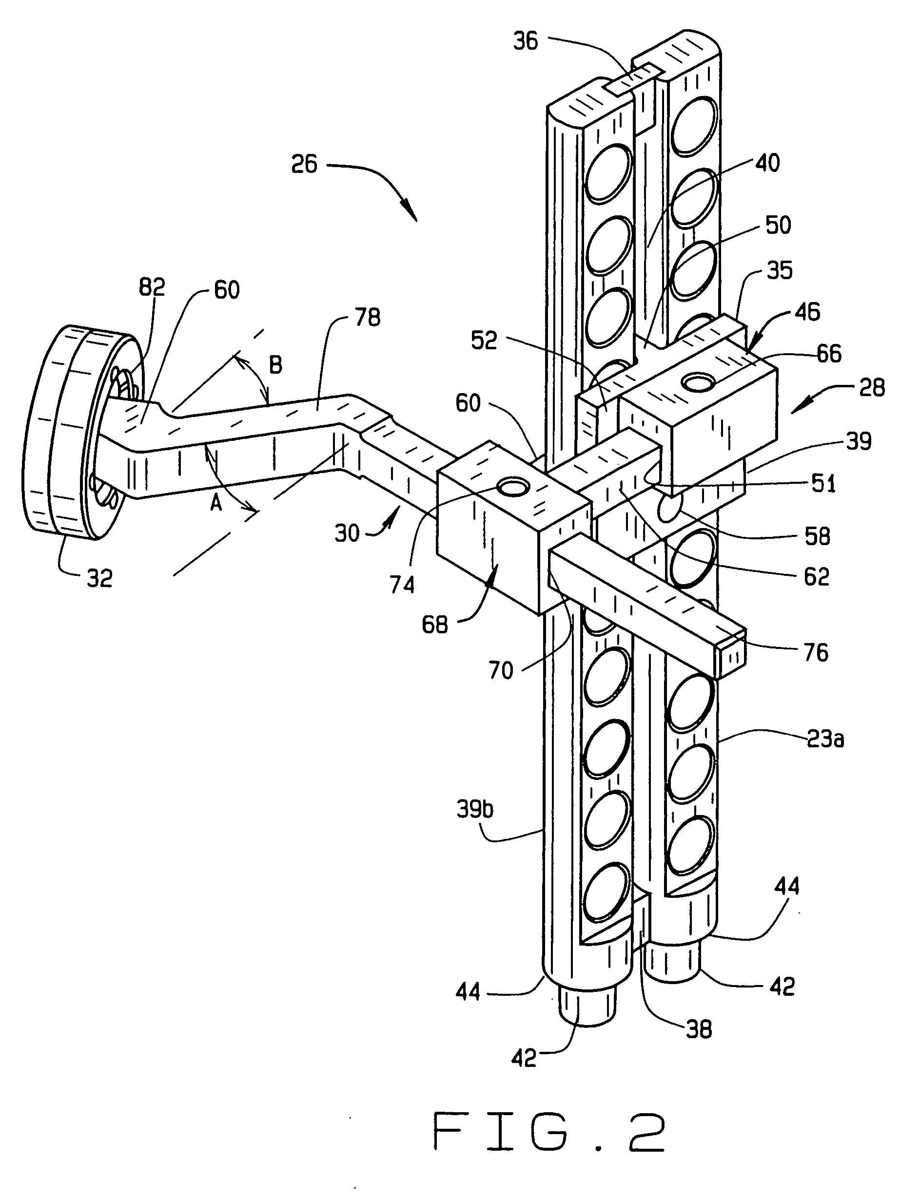 Surgical fixture device and method for supporting a patient during surgery
