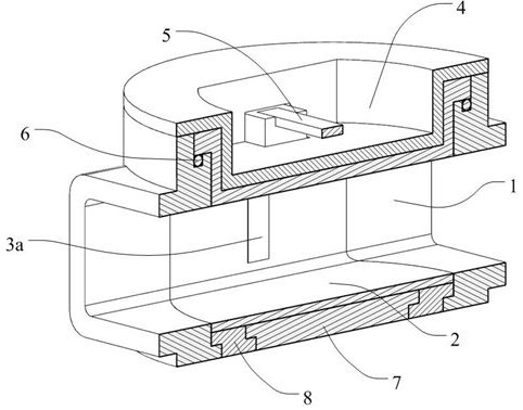 Electrode and leading-out device of miniaturized electromagnetic flow sensor