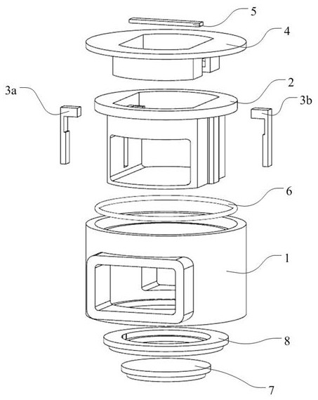 Electrode and leading-out device of miniaturized electromagnetic flow sensor