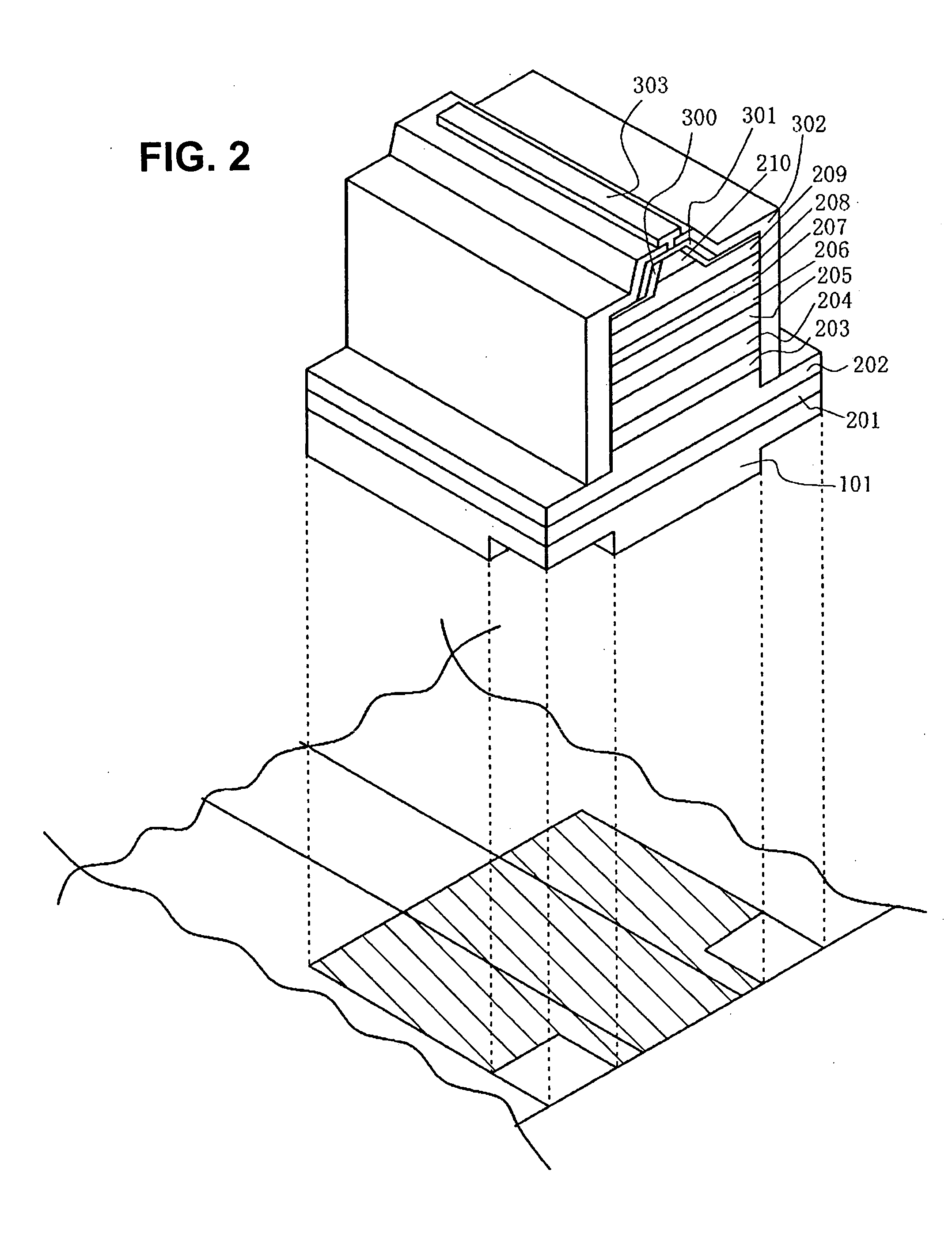 Nitride semiconductor laser device and method of manufacturing the nitride semiconductor laser device