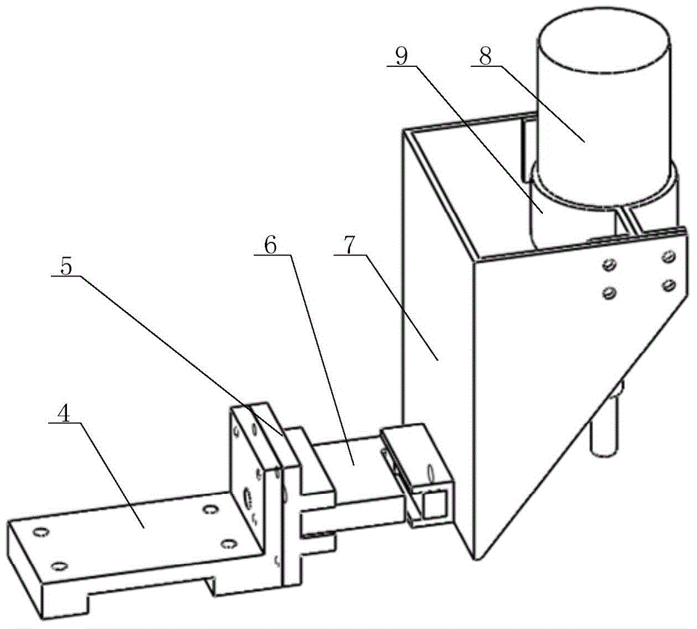 Constant pressure automatic grinding device and method based on fuzzy adaptive force control