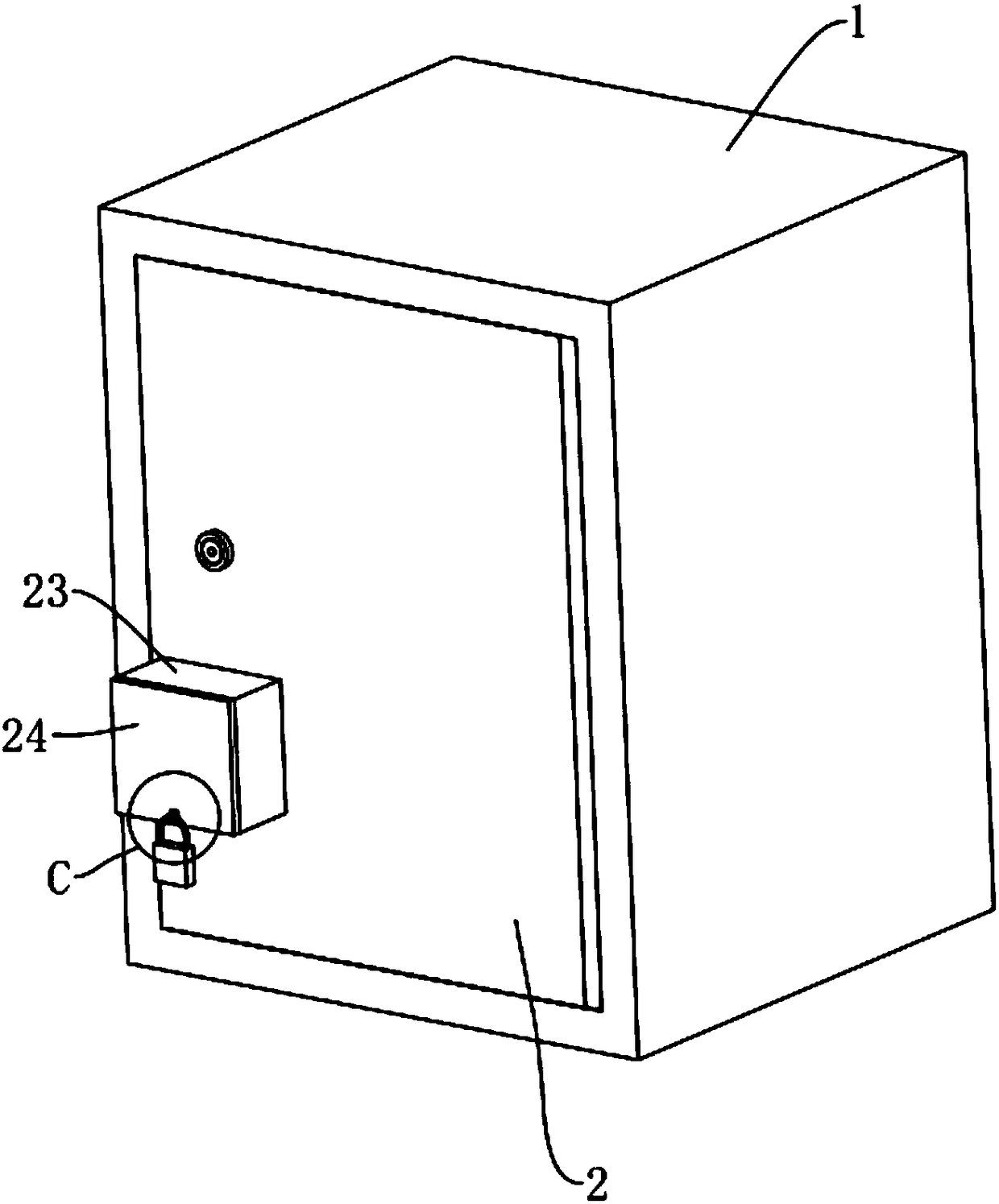 Bronze safe box and manufacturing technique thereof