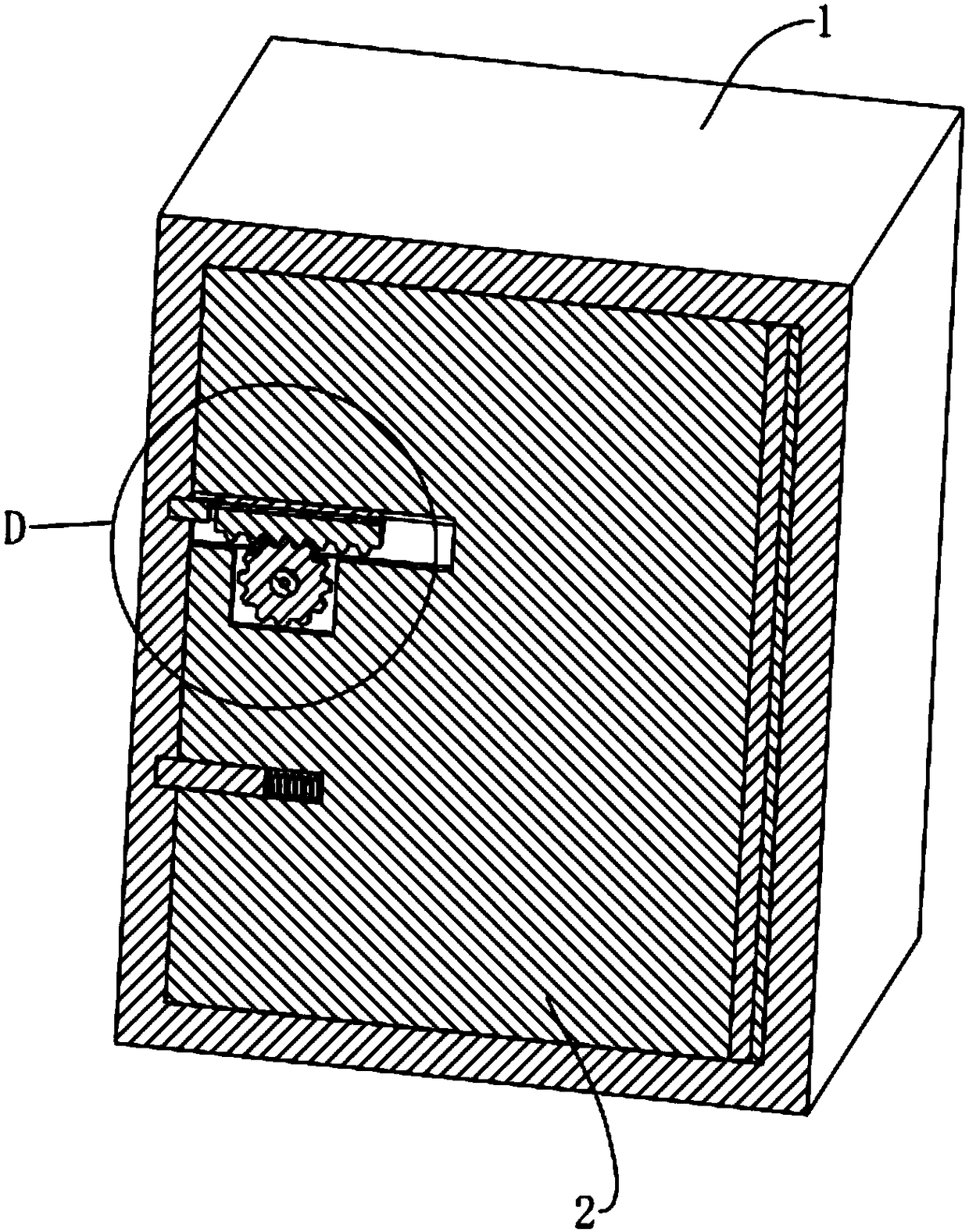 Bronze safe box and manufacturing technique thereof