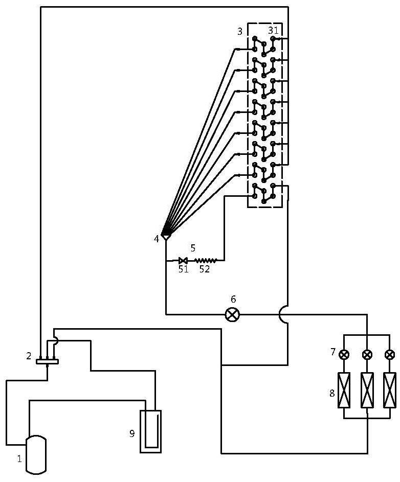 An air conditioning system capable of regulating heat transfer