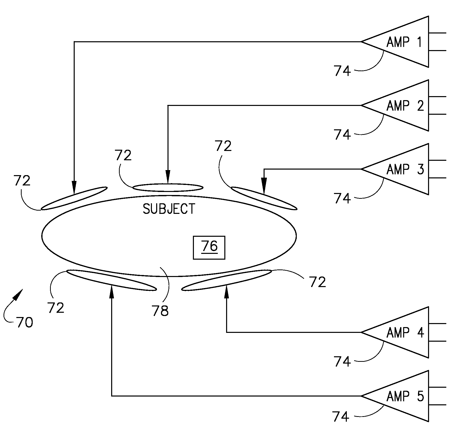 Apparatus and method for optimizing the spectra of parallel excitation pulses